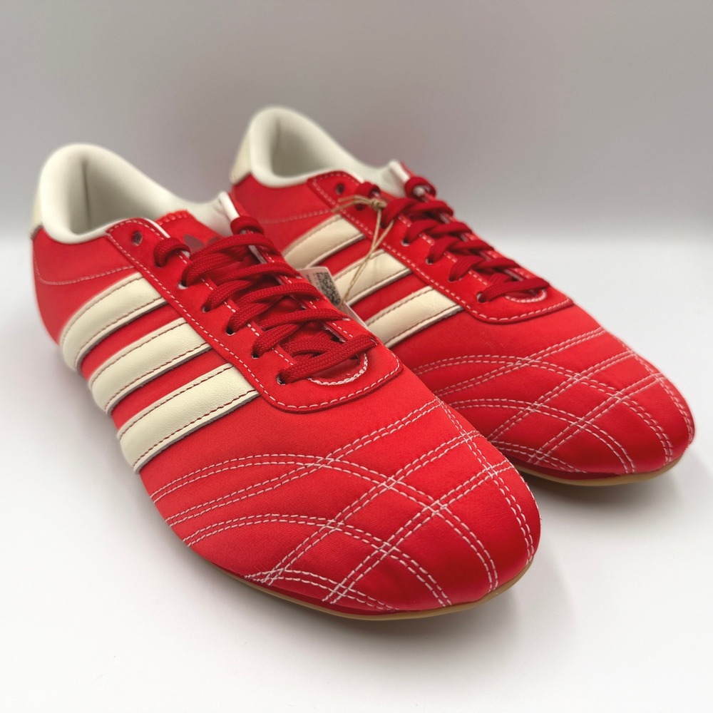Adidas Taekwondo Retro - Off White/Better Scarlet JS4044 Women's 9 **NEW** - Picture 10 of 15